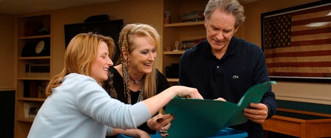 Mamie Gummer, Meryl Streep, Kevin Kline