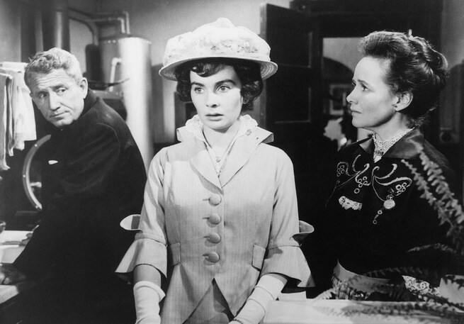 Spencer Tracy, Jean Simmons, Teresa Wright