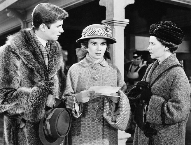 Anthony Perkins, Jean Simmons, Teresa Wright