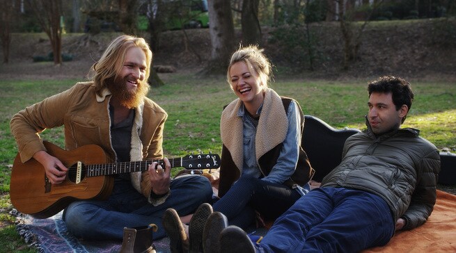 Wyatt Russell, Meredith Hagner, Alex Karpovsky