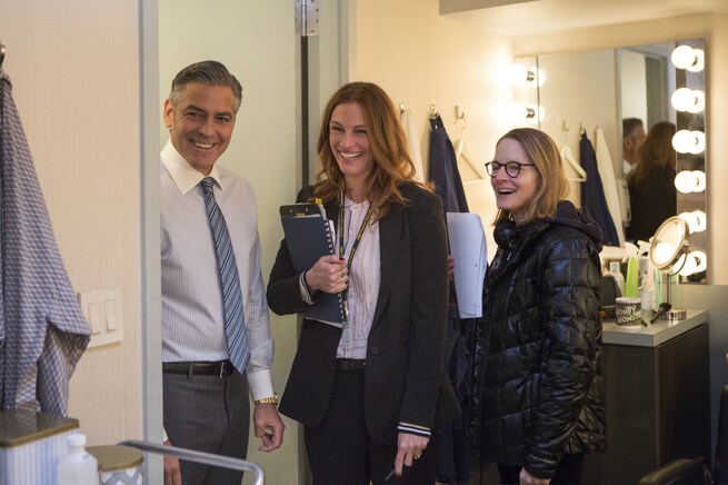 George Clooney, Julia Roberts, Jodie Foster