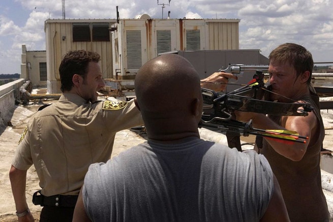 Andrew Lincoln, IronE Singleton, Norman Reedus