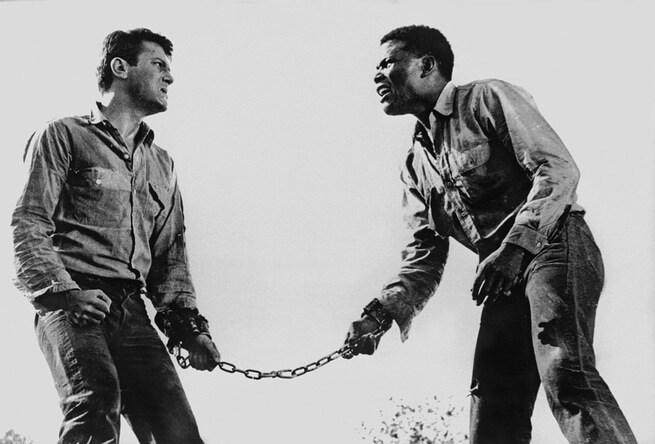 Tony Curtis, Sidney Poitier