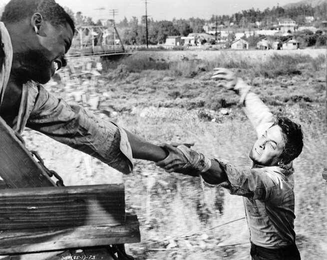 Tony Curtis, Sidney Poitier