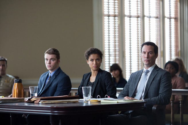 Gabriel Basso, Gugu Mbatha-Raw, Keanu Reeves