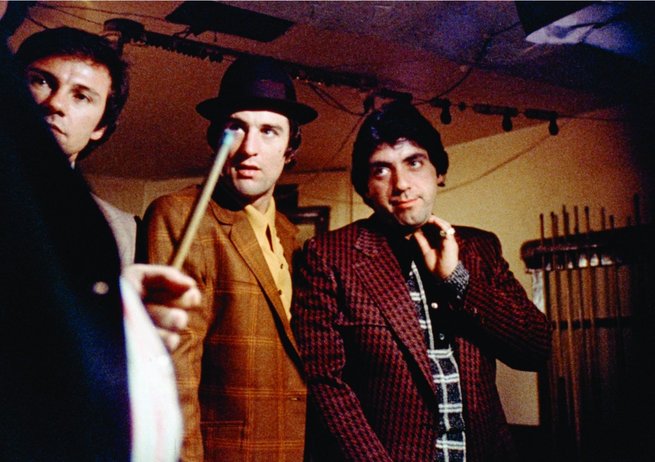 Harvey Keitel, Robert De Niro, David Proval