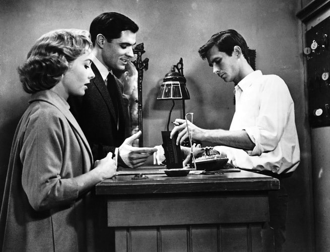 John Gavin, Vera Miles, Anthony Perkins