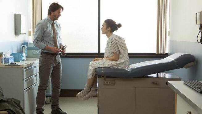 Lily Collins, Keanu Reeves