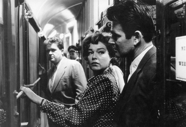 Stuart Whitman, Simone Signoret, Billy Kearns