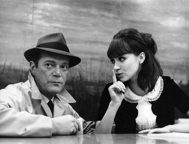 Eddie Constantine, Anna Karina