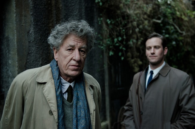 Geoffrey Rush, Armie Hammer