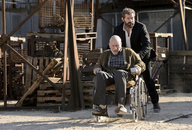 Patrick Stewart, Hugh Jackman