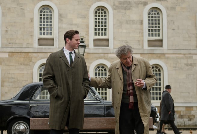 Armie Hammer, Geoffrey Rush