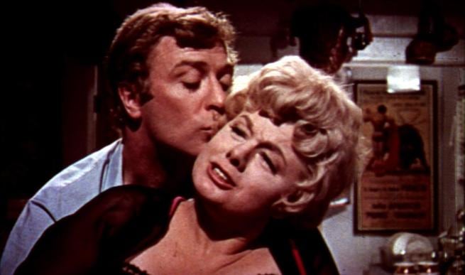 Michael Caine, Shelley Winters