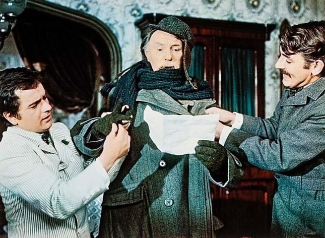 Peter Cook, Ralph Richardson, Dudley Moore