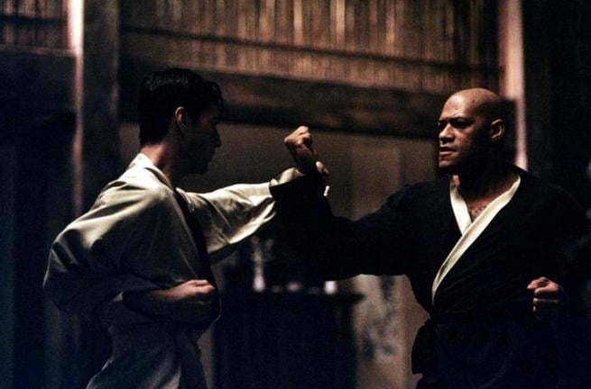 Laurence Fishburne, Keanu Reeves