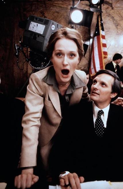 Alan Alda, Meryl Streep