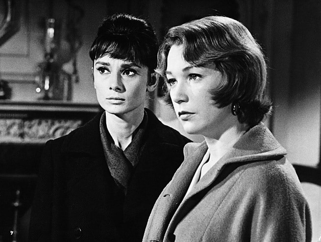 Shirley MacLaine, Audrey Hepburn