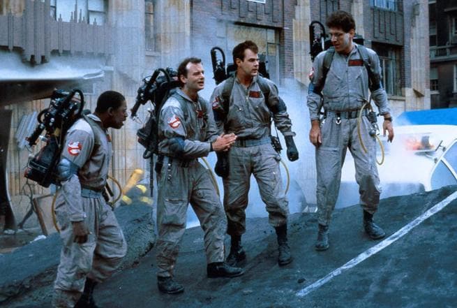 Bill Murray, Harold Ramis, Dan Aykroyd, Ernie Hudson