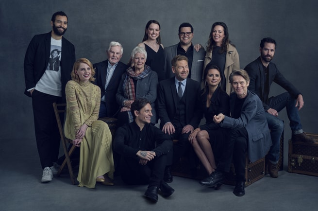 Derek Jacobi, Josh Gad, Judi Dench, Sergei Polunin, Daisy Ridley, Kenneth Branagh, Penélope Cruz, Olivia Colman, Willem Dafoe, Marwan Kenzari, Manuel Garcia-Rulfo, Lucy Boynton