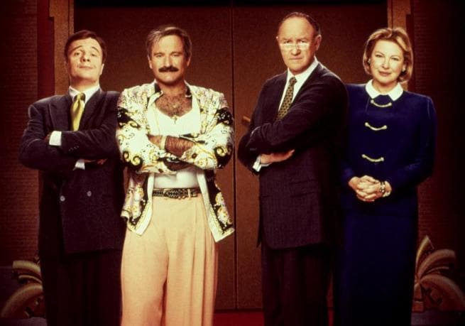 Nathan Lane, Robin Williams, Gene Hackman, Dianne Wiest