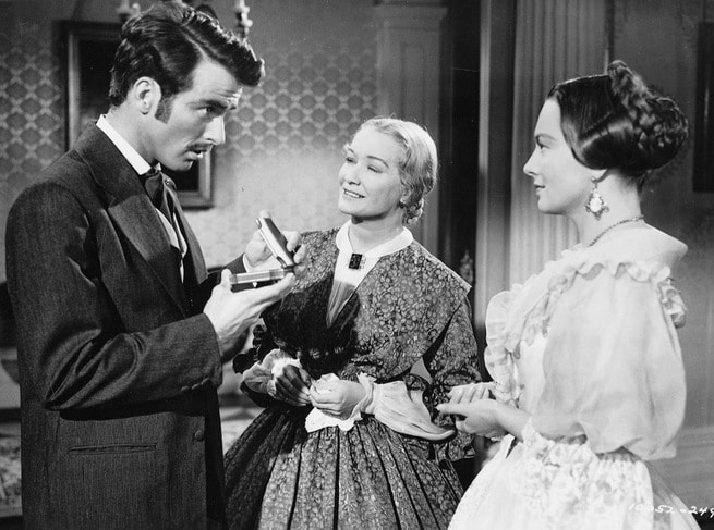 Miriam Hopkins, Montgomery Clift, Olivia de Havilland