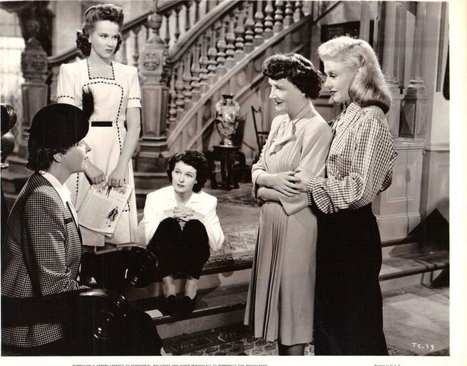Ginger Rogers, Kim Hunter, Mady Christians, Patricia Collinge, Ruth Hussey