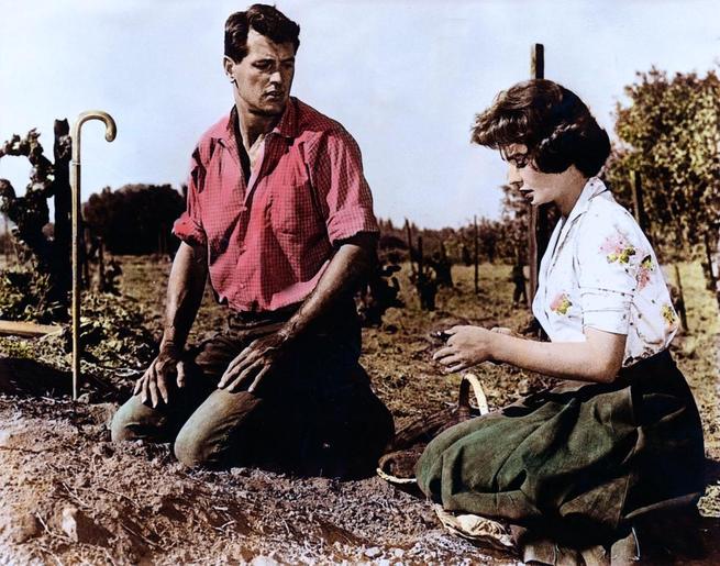 Rock Hudson, Jean Simmons