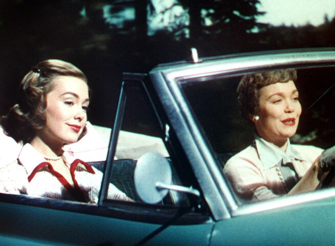 Jane Wyman, Barbara Rush