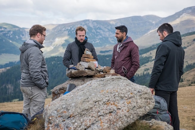 Sam Troughton, Robert James-Collier, Rafe Spall, Arsher Ali