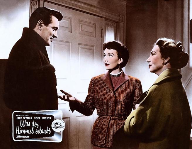 Jane Wyman, Agnes Moorehead, Rock Hudson