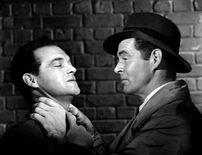 Van Heflin, Robert Ryan