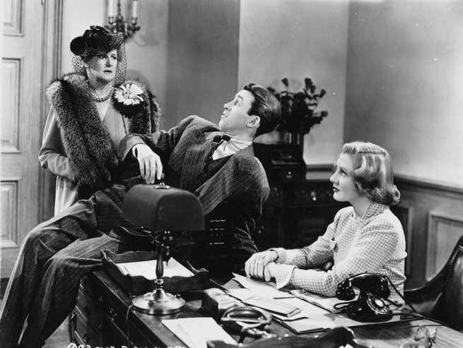 James Stewart, Jean Arthur, Mary Forbes