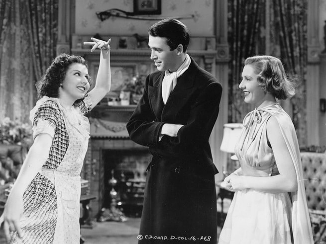 James Stewart, Jean Arthur, Ann Miller