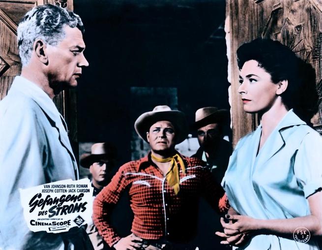 Ruth Roman, Joseph Cotten, Jack Carson