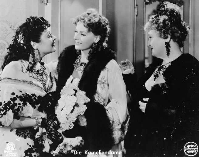 Laura Hope, Lenore Ulric, Greta Garbo