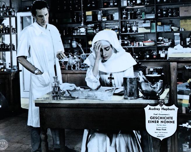 Peter Finch, Audrey Hepburn