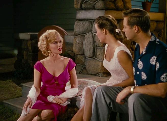 Marilyn Monroe, Jean Peters, Max Showalter