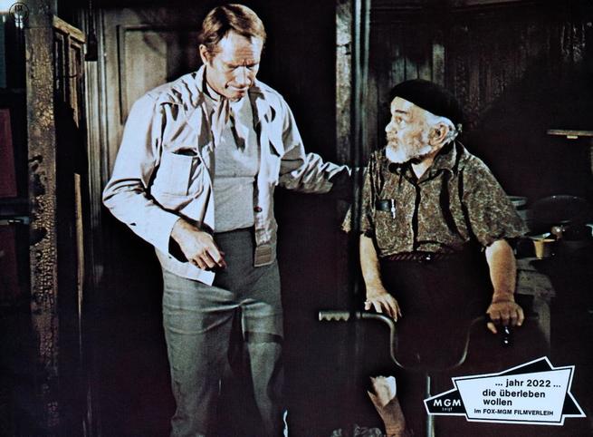 Edward G. Robinson, Charlton Heston