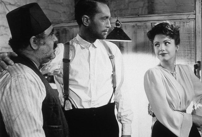 Akim Tamiroff, Anne Baxter, Franchot Tone