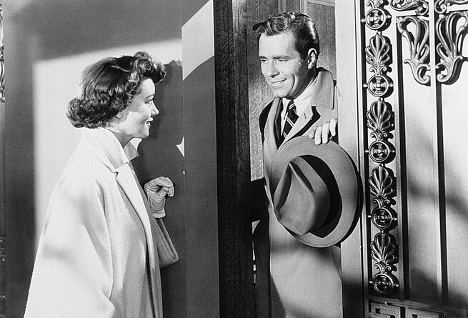 Dorothy Malone, Philip Carey