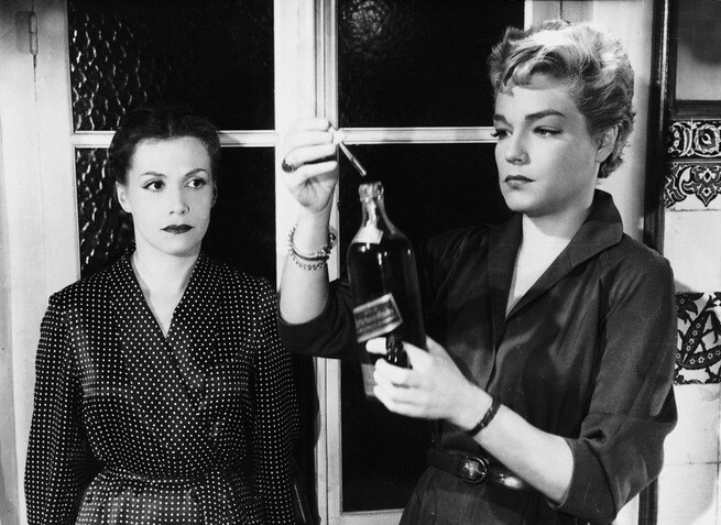 Véra Clouzot, Simone Signoret