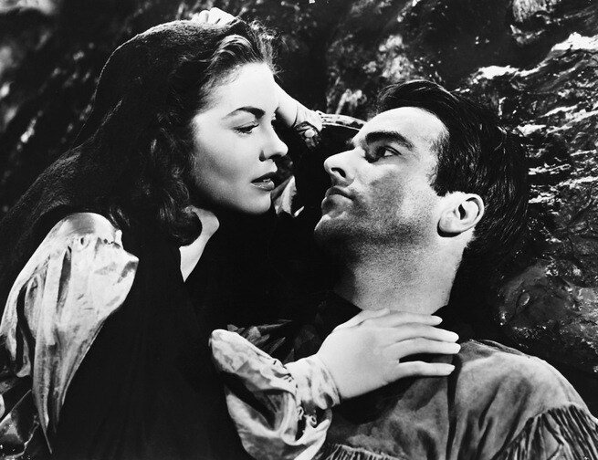 Joanne Dru, Montgomery Clift