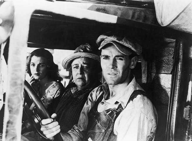 Dorris Bowdon, Henry Fonda, Jane Darwell