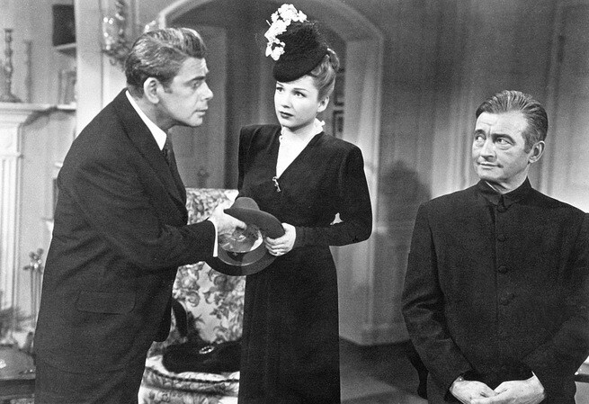 Anne Baxter, Claude Rains, Paul Muni