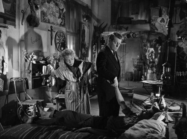 Michèle Morgan, Jean Gabin, Walter Chiari