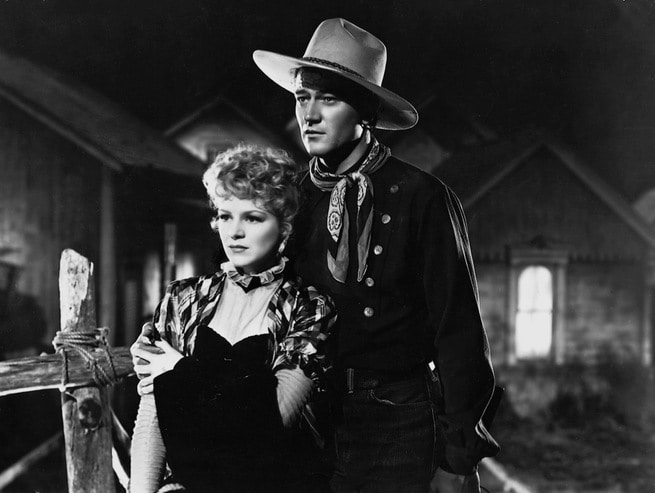 Claire Trevor, John Wayne