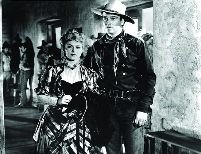 Claire Trevor, John Wayne