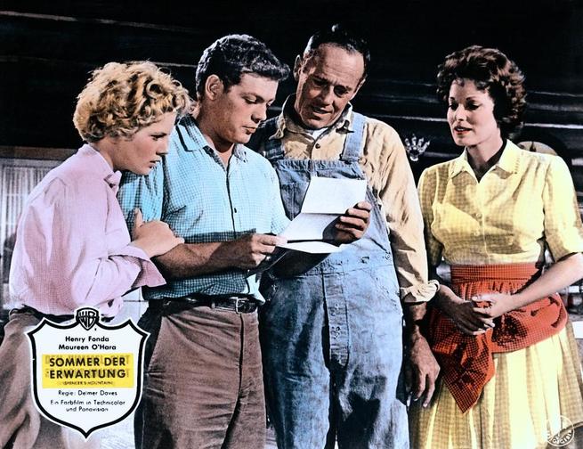Mimsy Farmer, Henry Fonda, Maureen O'Hara