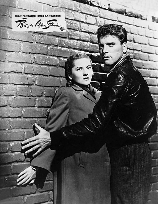 Joan Fontaine, Burt Lancaster